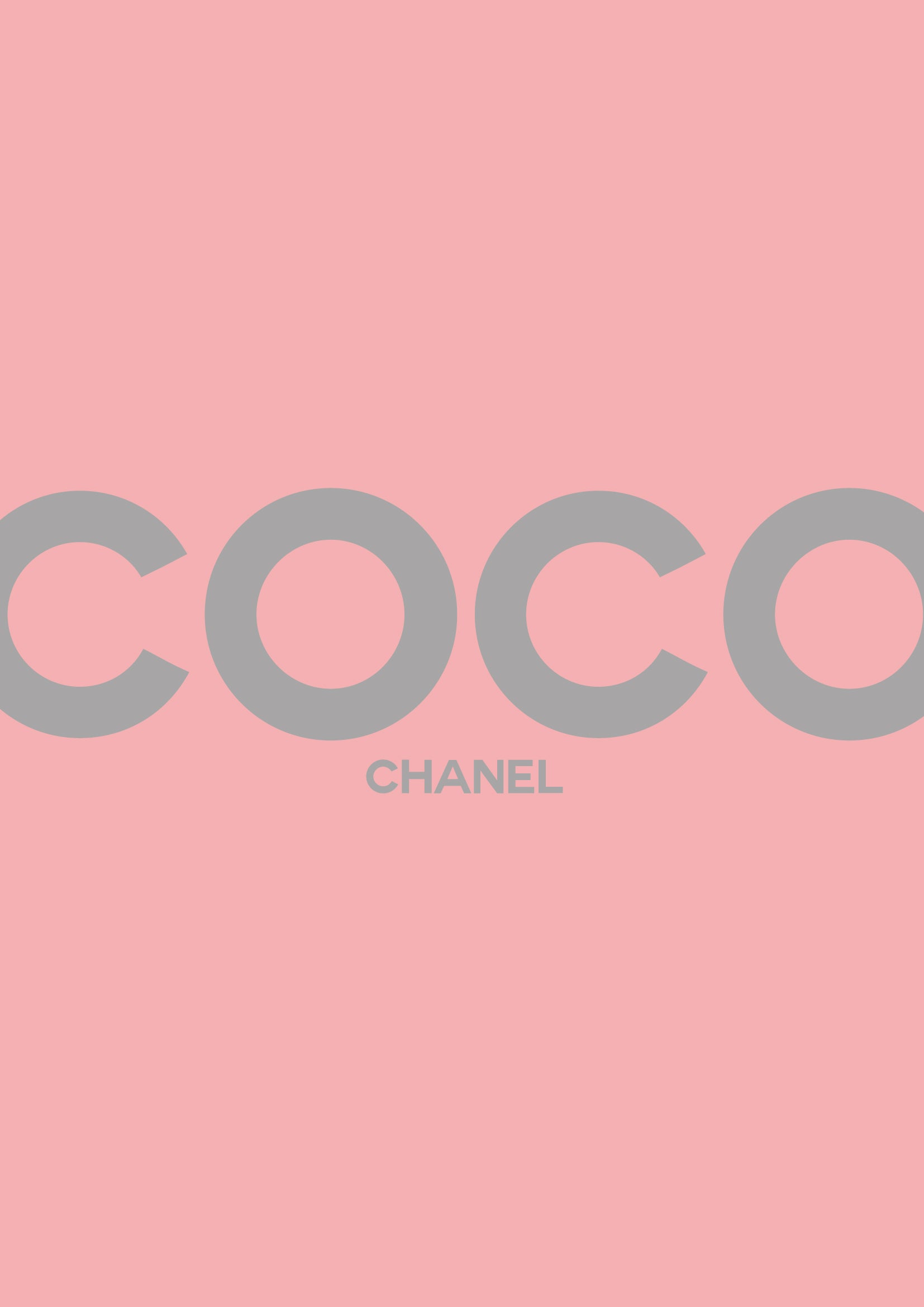 Lumartos Coco Chanel Large Quote Print