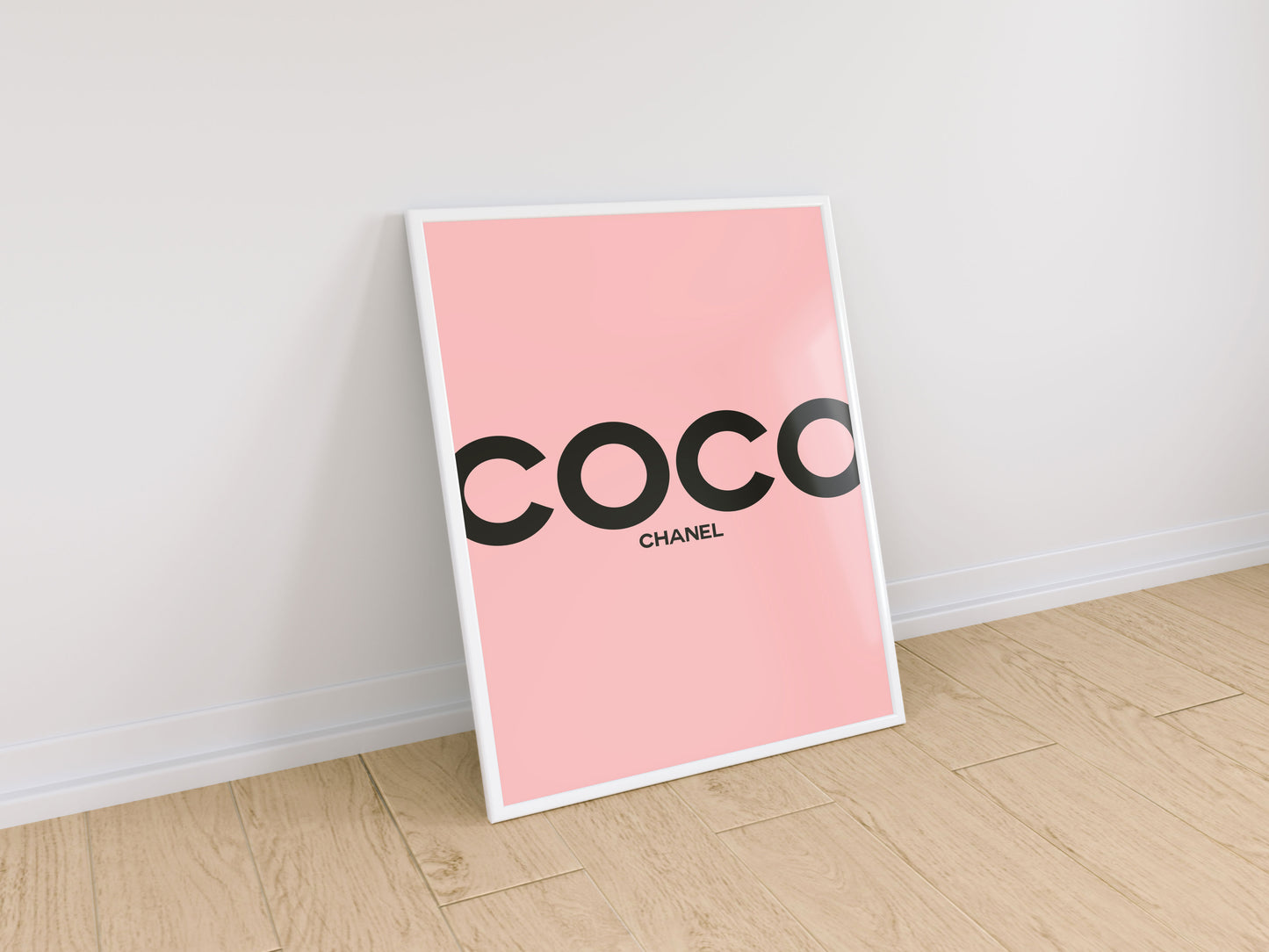 Lumartos Coco Chanel Large Quote Print